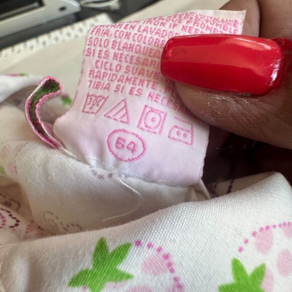 Vintage 2004 Strawberry Shortcake Girls Button-Up Shirt Long Sleeve 5T - Picture 3 of 6